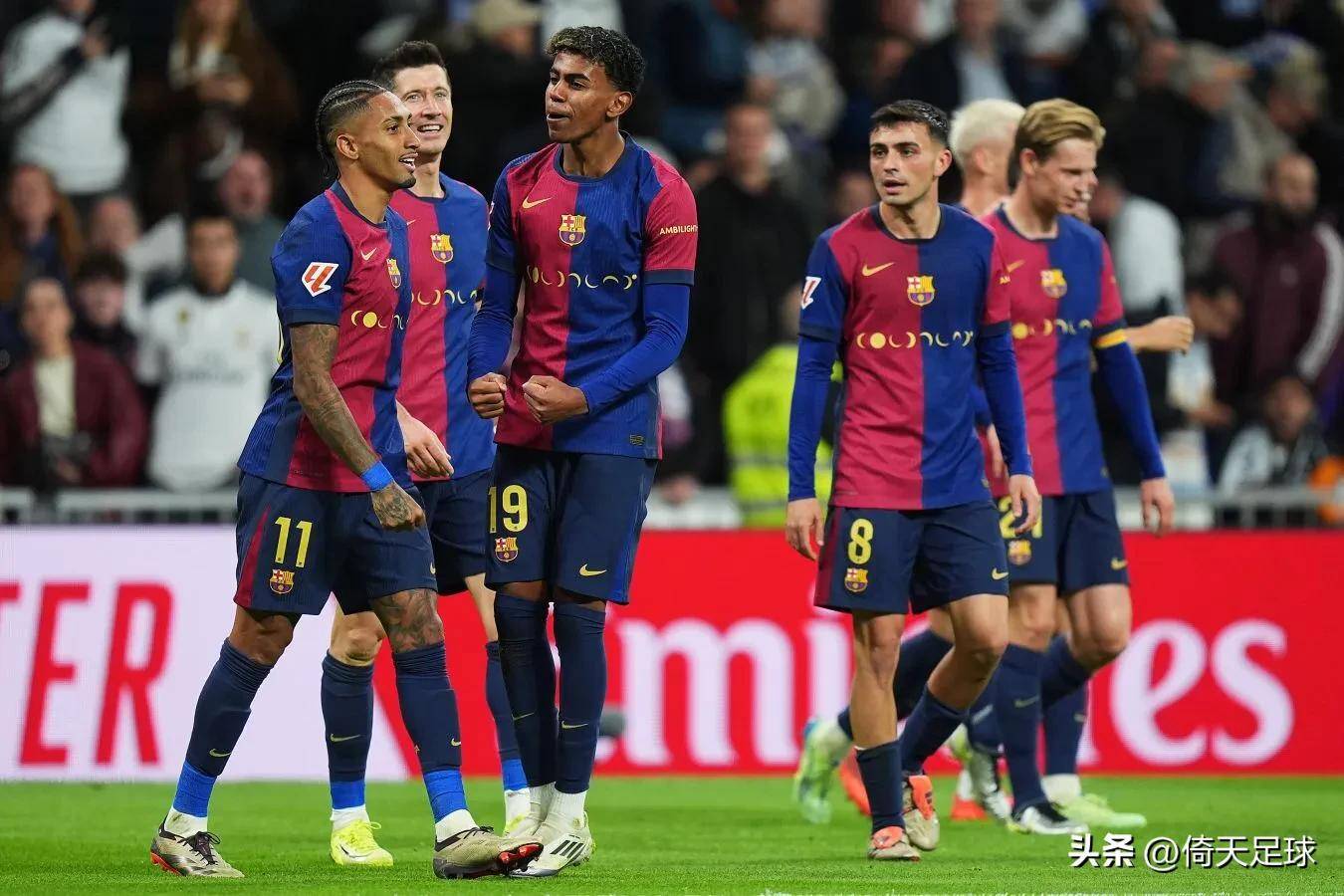 巴萨横扫西班牙,萨内状态火热 巴萨横扫西班牙,萨内状态火热