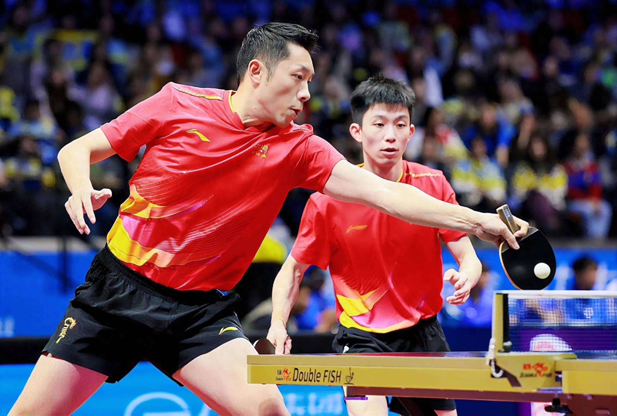 中国队横扫波兰队，许昕带队取胜