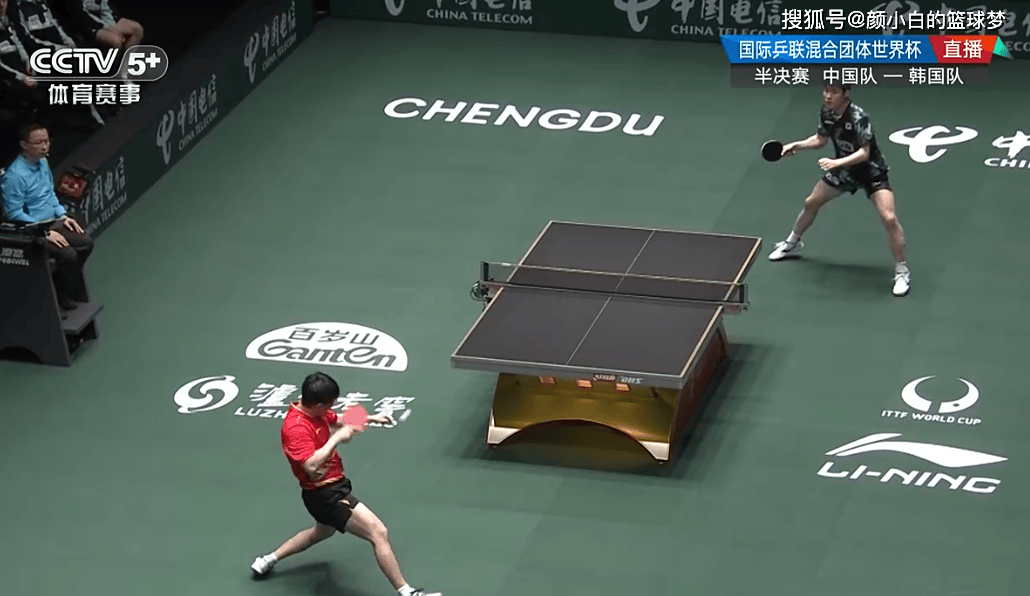 日本乒乓球队绝杀瑞典乒乓球队，王皓送出助攻