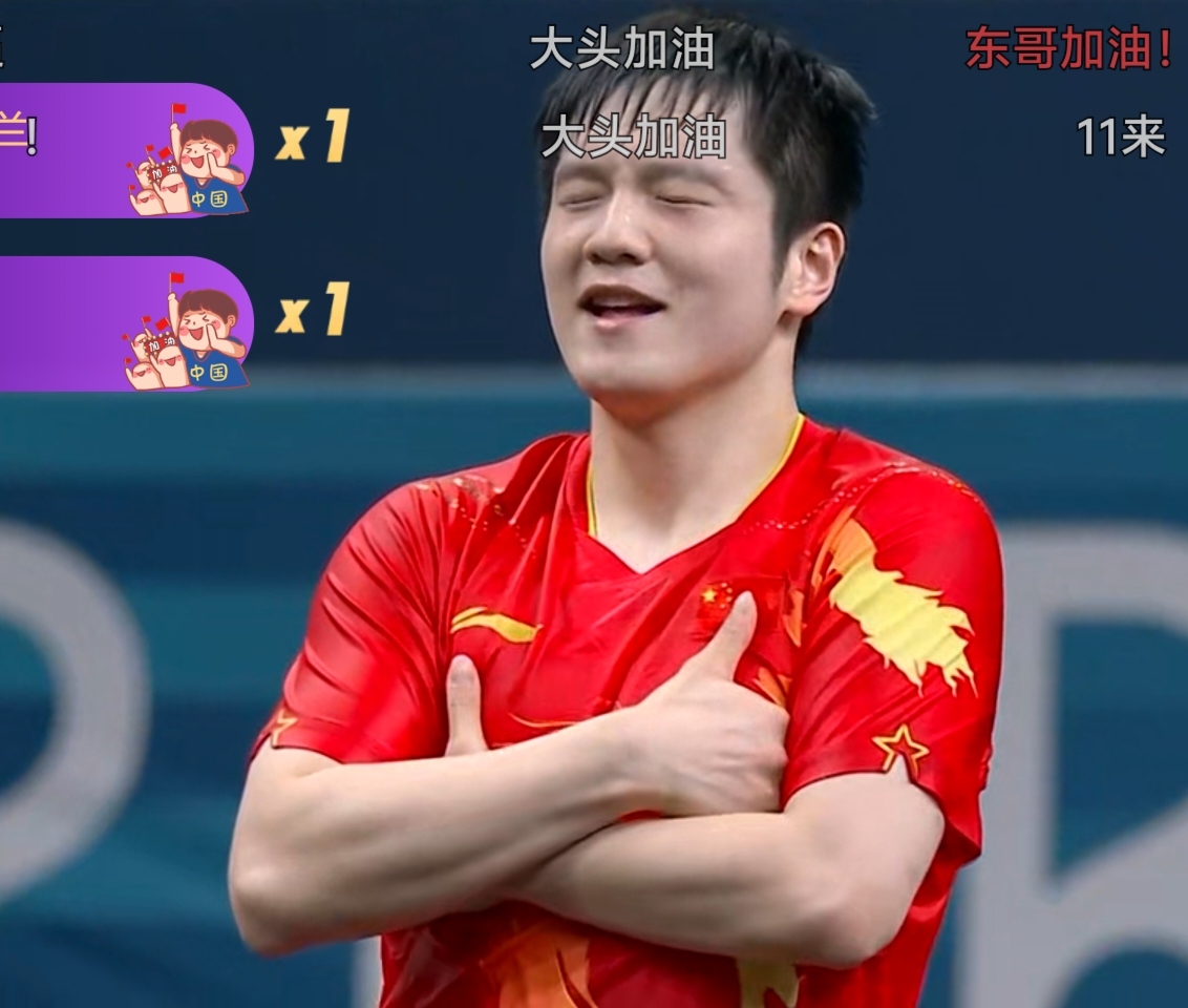 法国乒乓球队强势比利时乒乓球队，马龙完成帽子戏法